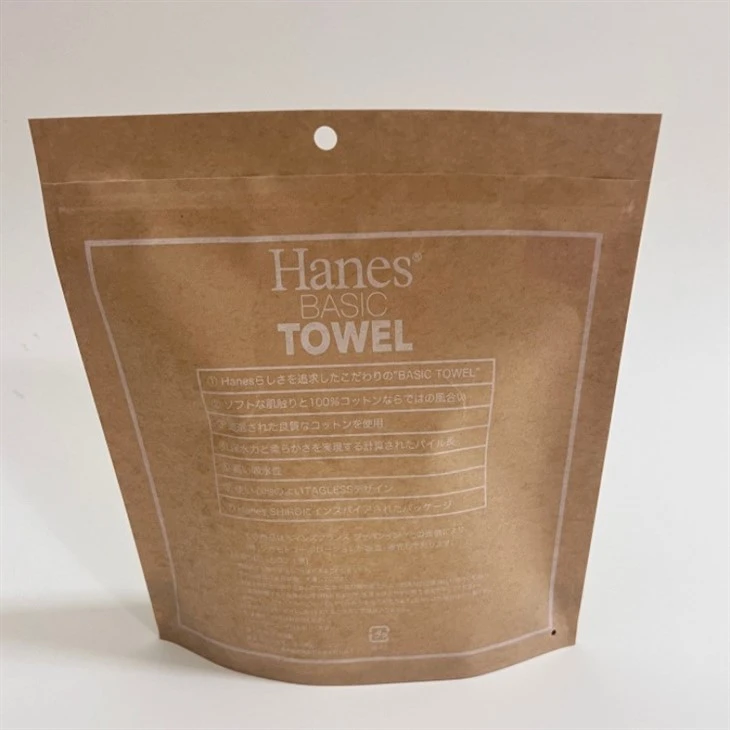 Zipper Kraft Stand-up Pouch With Window suppliers